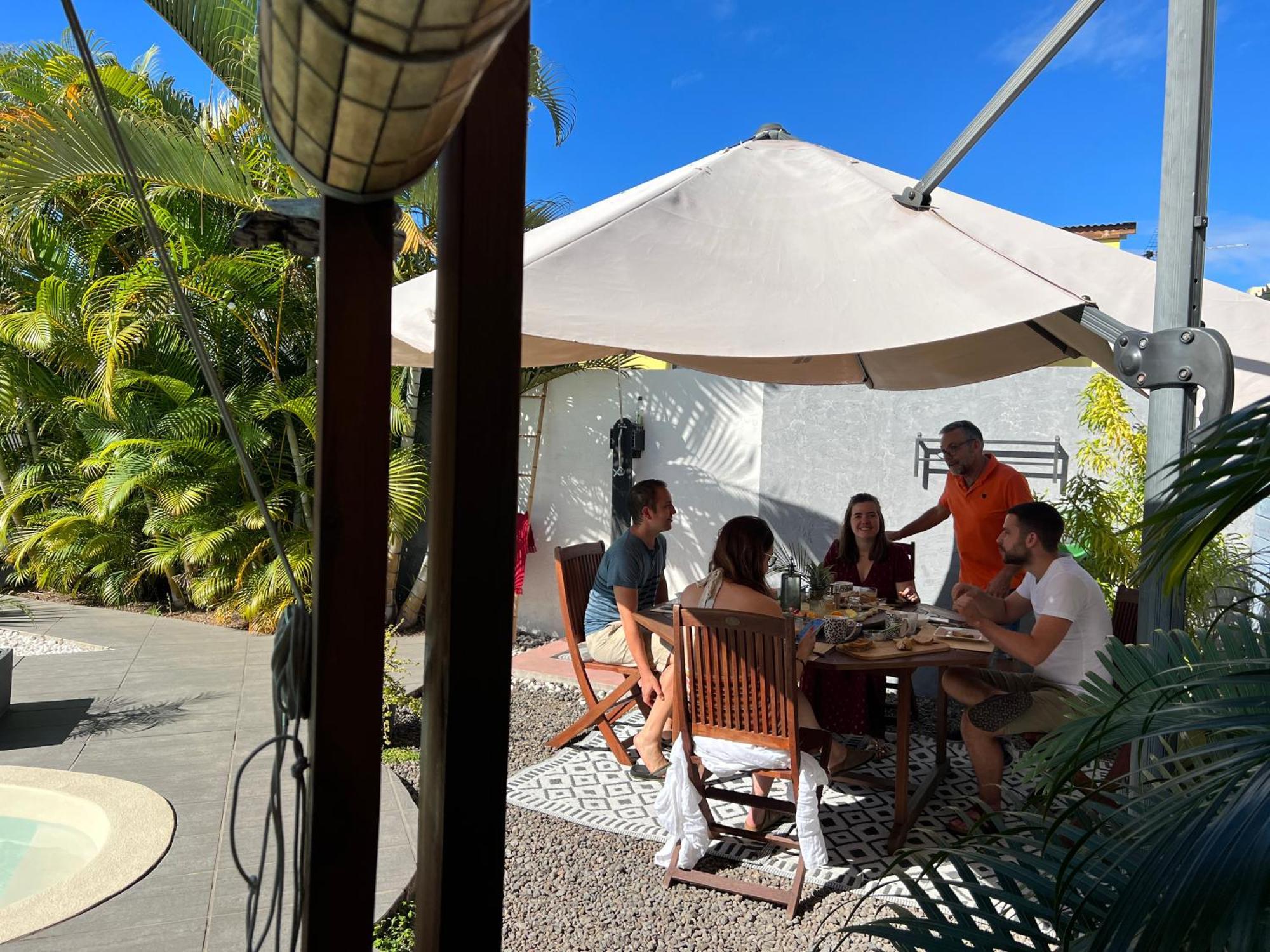 Villa Ti Moon, Entre Deux, Piscine Exteriér fotografie