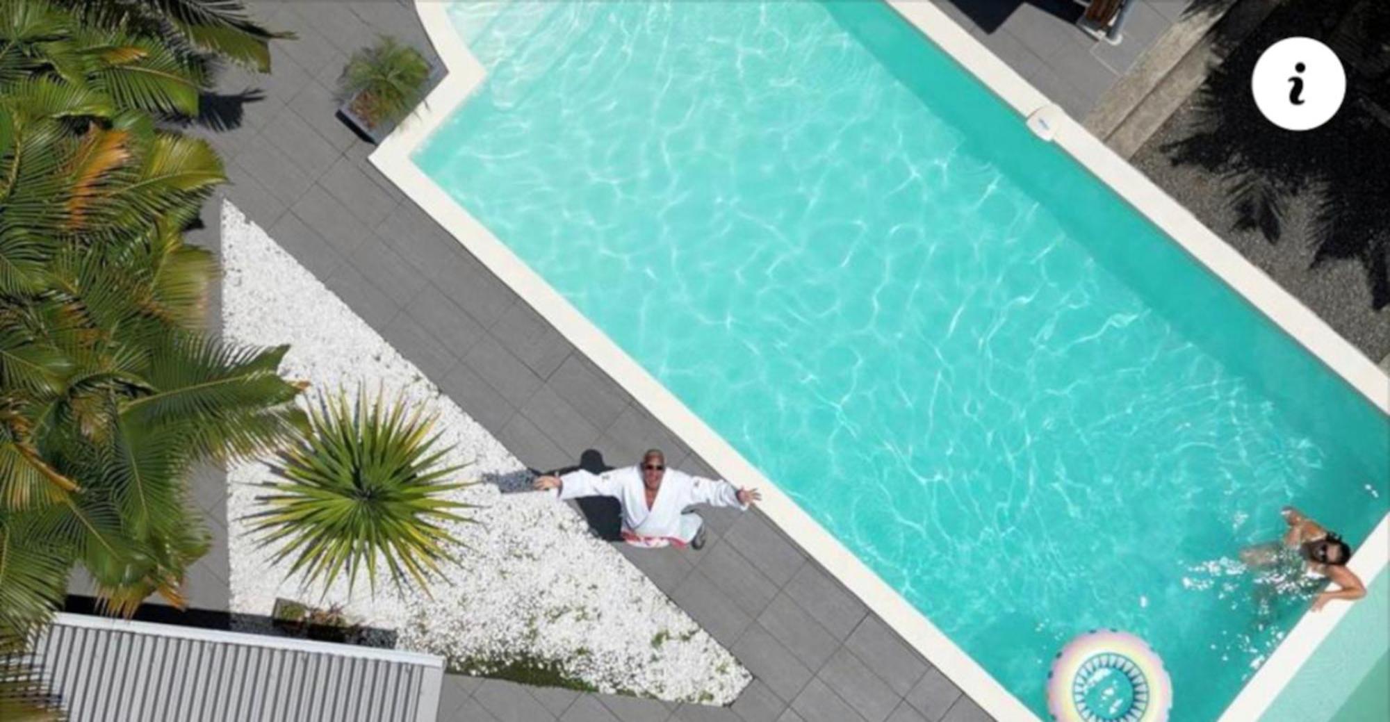 Villa Ti Moon, Entre Deux, Piscine Exteriér fotografie